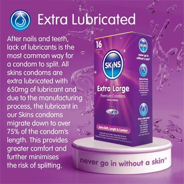 Skins Condoms Extra Large - 8 Pack