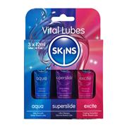 Skins Vital Lubes 3x12ml