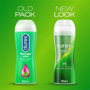 Durex Massage 2 in 1 Soothing Aloe Vera 200ml