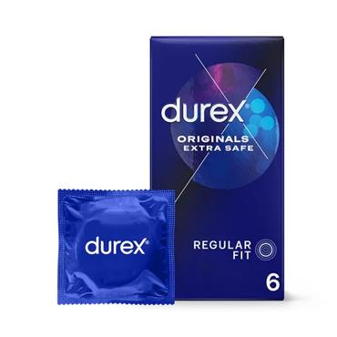 Durex Extra Safe Condoms - 6 Pack