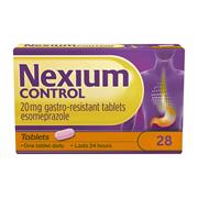 Nexium Control 20mg - 28 Tablets