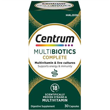 Centrum Multibiotics Complete - 30 Capsules