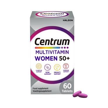 Centrum Women 50+ Multivitamin - 60 Tablets 