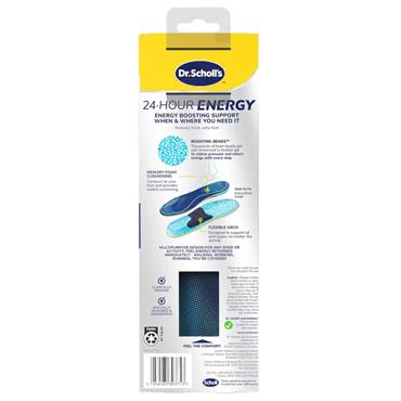 Scholl 24 Hour Energy Insoles - Large (UK7-13)