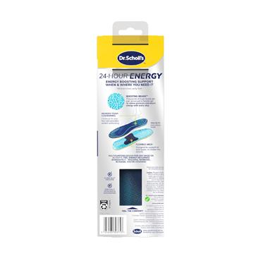 Scholl 24 Hour Energy Insoles - Small (Uk3-7)