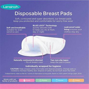 Lansinoh Disposable Nursing Pads - 24 Pack