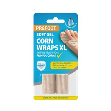 ProFoot Soft Gel Corn Wraps XL
