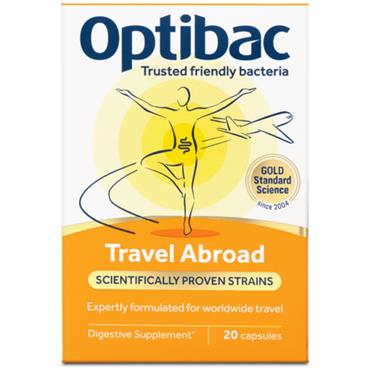 OptiBac For Travel Abroad - 20 Capsules