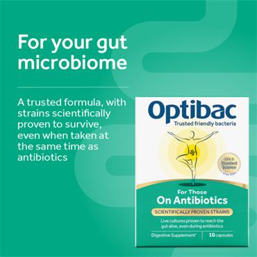 Optibac For Those On Antibiotics - 10 Capsules