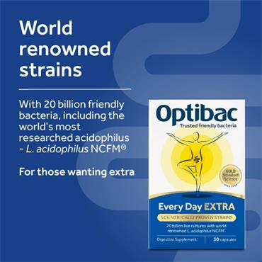 Optibac Every Day Extra - 30 Capsules
