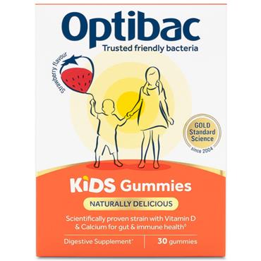 Optibac Kids Gummies Strawberry - 30 Pack