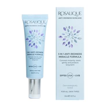 Rosalique 3In1 Anti-Redness Miracle Formula Spf 50 - 30Ml