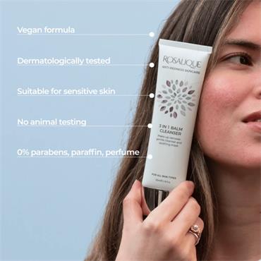 Rosalique 3In1 Balm Cleanser - 100 Ml