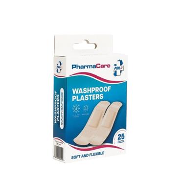 Pharmacare Washproof Plasters - 25 Pack