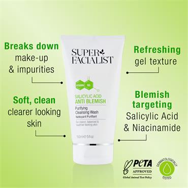 Super Facialist Anti-Blemish Cleansing Wash 150ml