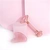 Brush works Rose Quartz Roller & Gua Sha Set