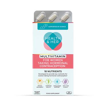 Health&Her Contraception Multivitamin 1 Month Supply