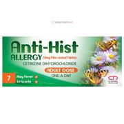 Anti-Hist Allergy Cetirizine (7 Tablets)