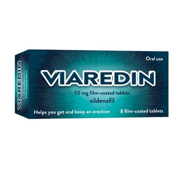 Viaredin Sildenafil 8 Tablets