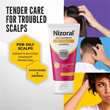 Nizoral Anti-Dandruff Oily Scalp Shampoo - 200ml