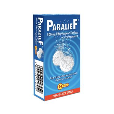 Paralief 500mg Effervescent Tablets - 24 Pack