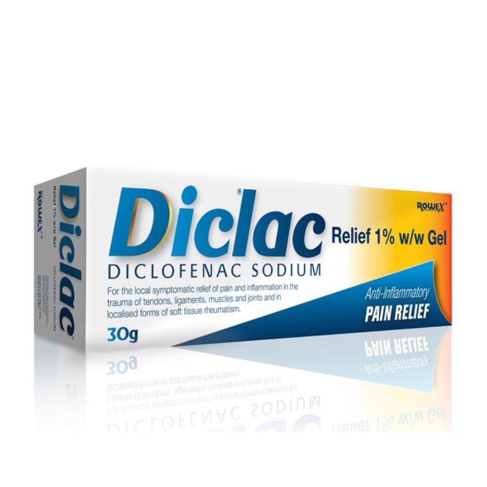 Diclac AntiInflammatory Pain Relief 1 w/w Gel 30g
