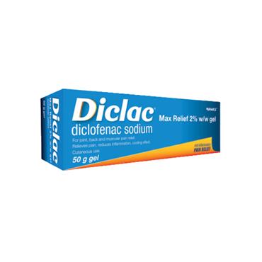 Diclac Anti-Inflammatory Pain Relief  2% W/W Gel - 50G