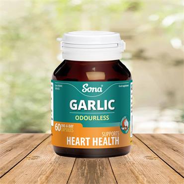 Sona Garlic Odourless - 60 Capsules