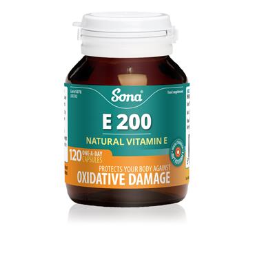 Sona E200 Vitamin E 120s
