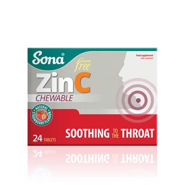 Sona ZinC Chewable 24 Chewable Tablets
