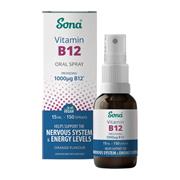 Sona Vitamin B12 1000ug Oral Spray 15ml