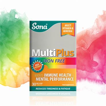 Sona MultiPlus Iron Free 30 Tablets
