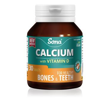 Sona Calcium with Vitamin D 30 Tablets