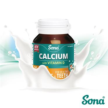 Sona Calcium with Vitamin D 30 Tablets