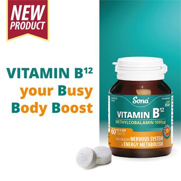 Sona B12 Methylcobalamin 1000mcg 60s 