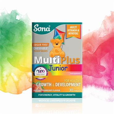 Sona MultiPlus Junior 30 Chewable Tablets