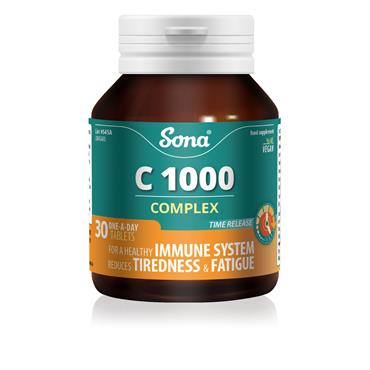 Sona C1000 Complex Vitamin C 30 Tablets