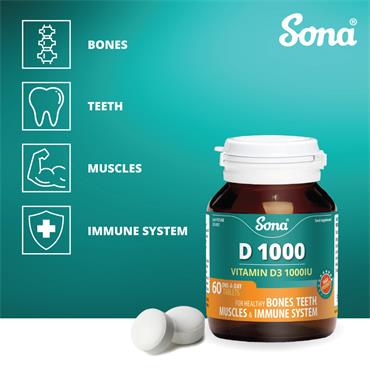 Sona D1000 60 Tablets