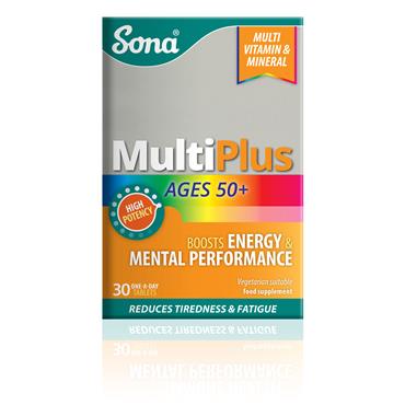 Sona MultiPlus Ages 50+ 30 Tablets