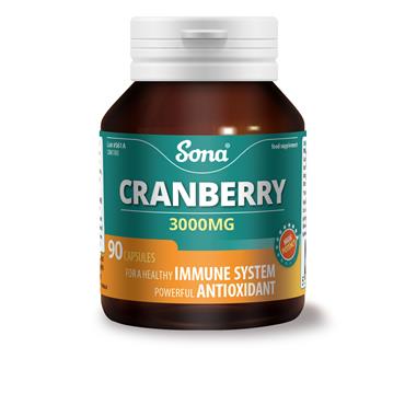 Sona Cranberry 90 Capsules