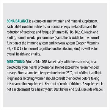 Sona Balance 60 Tablets