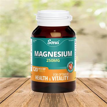 Sona Magnesium 250mg - 120s