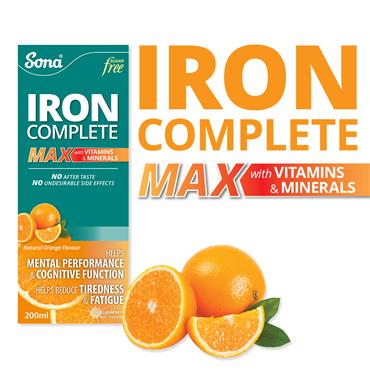 Sona Iron Complete Max 200ml