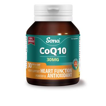 Sona CoQ10 30mg 30s 