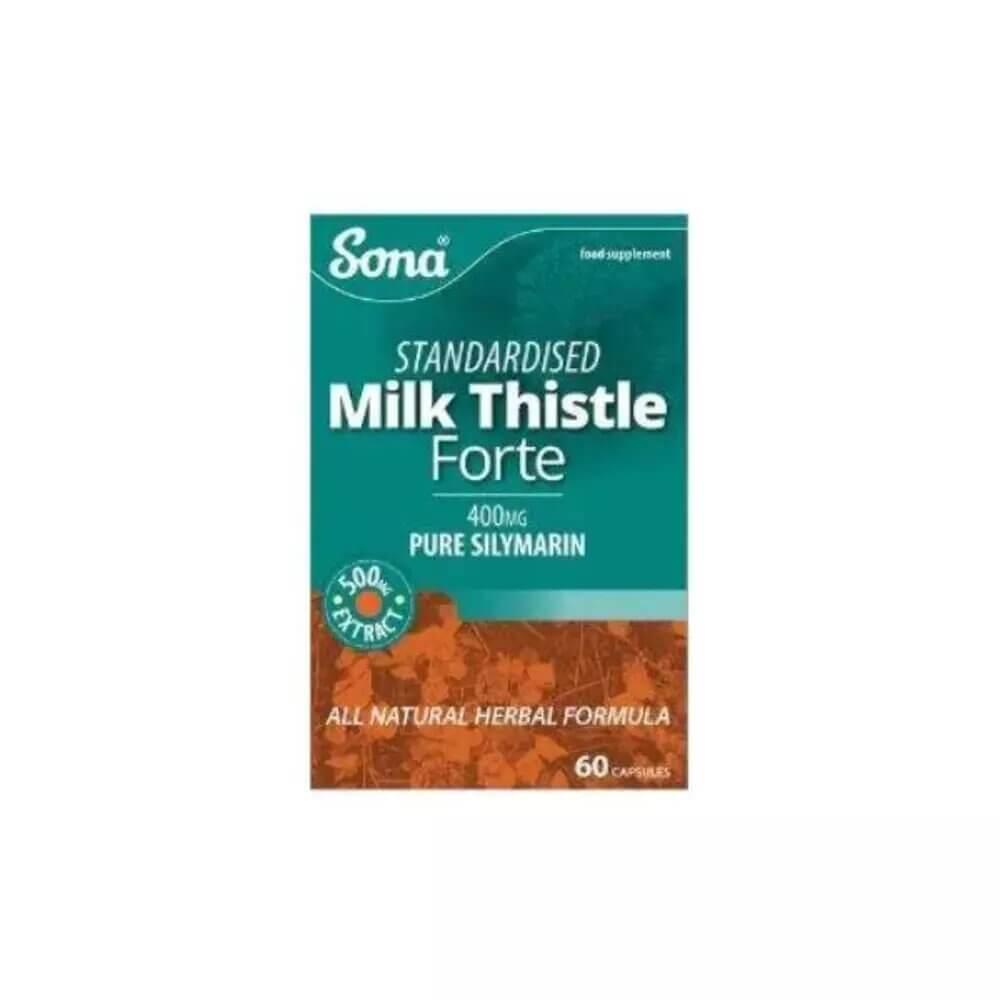 Sona Milk Thistle Forte Capsules 60s Pharmadirect Killarney Co
