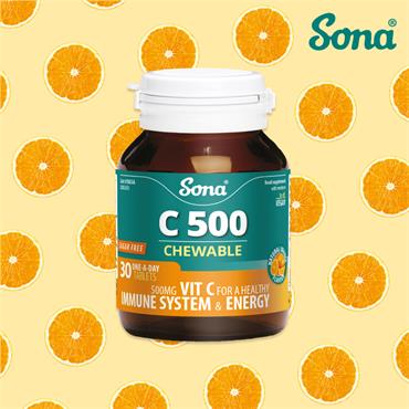 Sona C500 Chewable - 30 Tablets