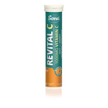 Sona Revital C 20 Effervescent Tablets