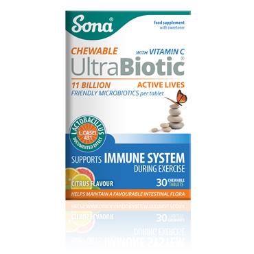 Sona Ultra Biotic - 30 Chewable Tablets