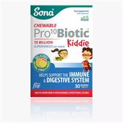 Sona Pro10Biotic Kiddie Chewable 30s 