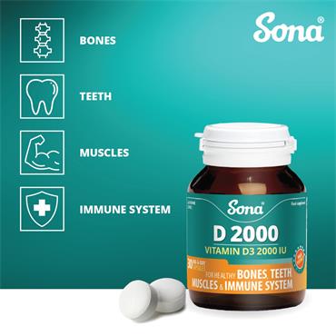 Sona D2000 - 30 Capsules